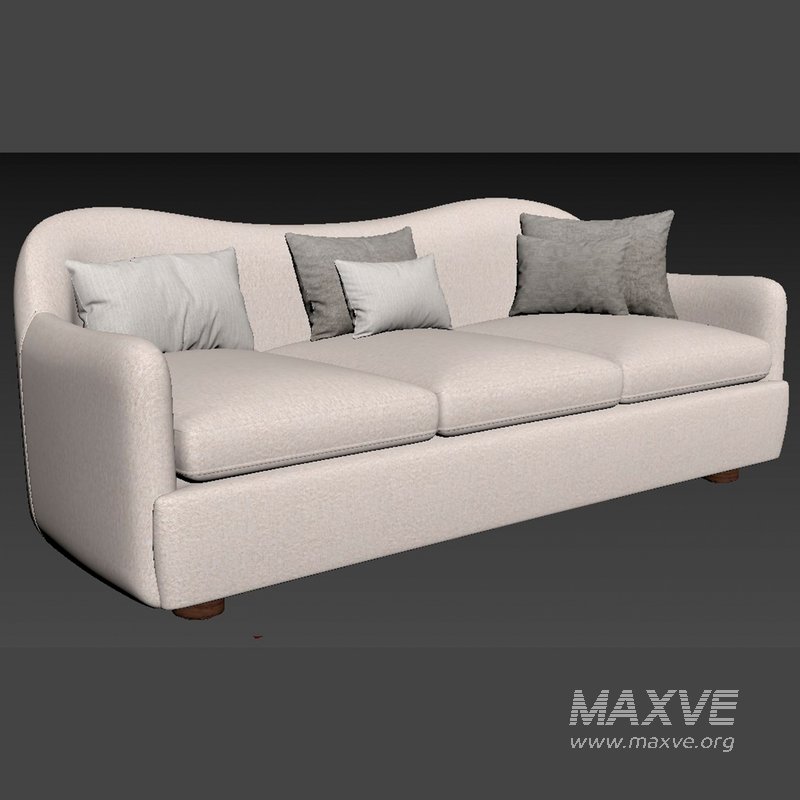 BACIO CREAM BOUCLE SOFA - Image 2
