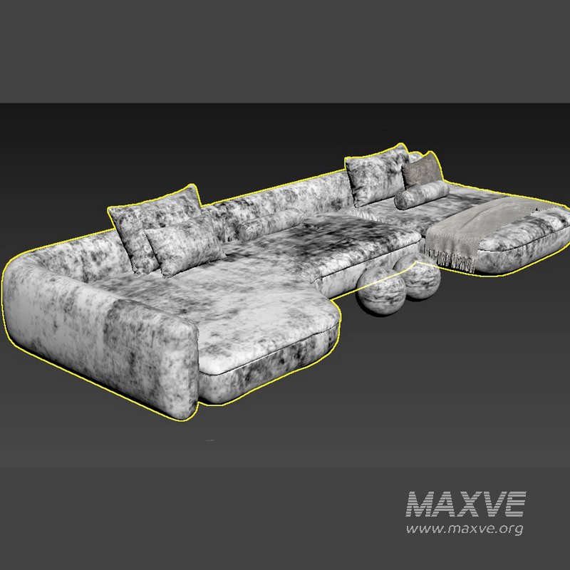 BAXTER MOODBOOK sofa - Image 5