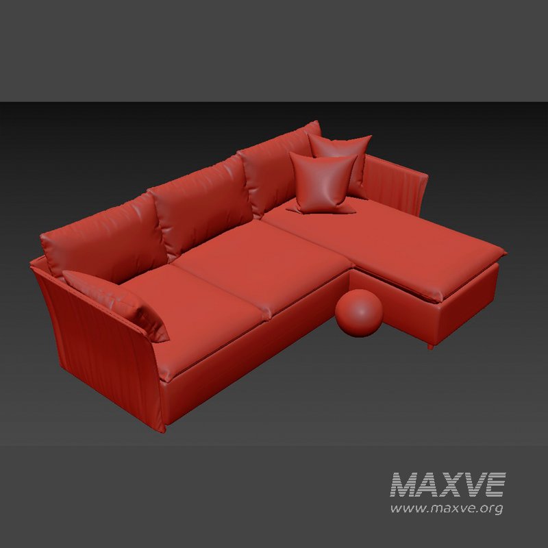backsalen sofa Sofa and chaise longue By ikea - Image 3