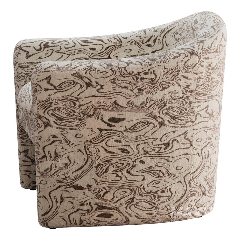 Willow Jacquard Sculptural Chair - Image 4