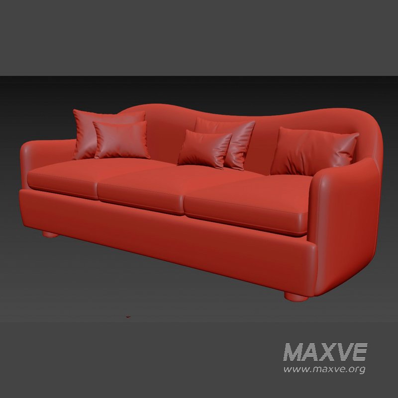 BACIO CREAM BOUCLE SOFA - Image 4