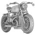 white bmw motorcycle r80 - Thumbnail 6