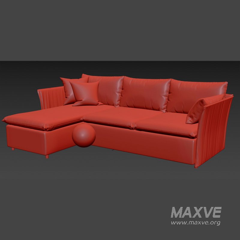 backsalen sofa Sofa and chaise longue By ikea - Image 4