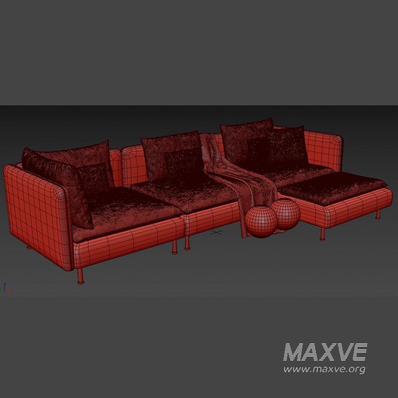 Ikea SODERHAMN section 4 seat - Image 4