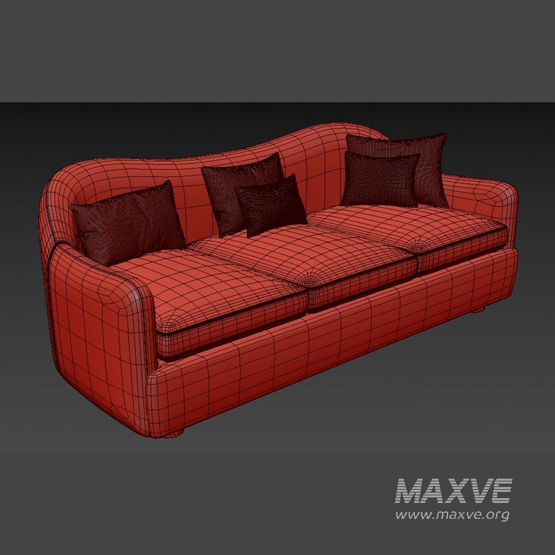 BACIO CREAM BOUCLE SOFA - Image 5