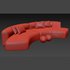 Cosy Curve Sofa - Thumbnail 4