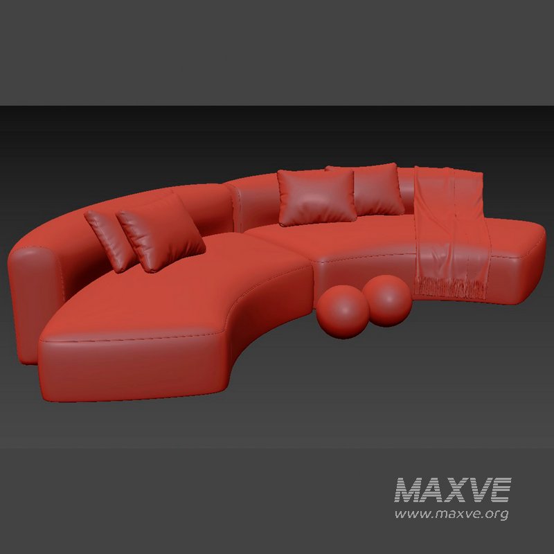 Cosy Curve Sofa - Image 4