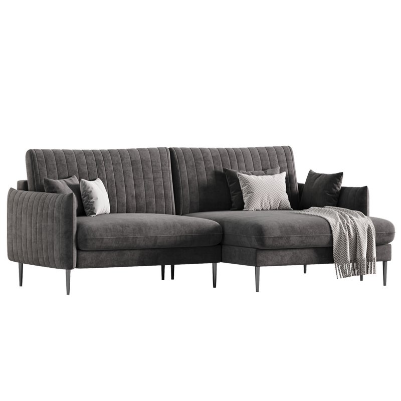 Svaut velvet Sofa - Image 13