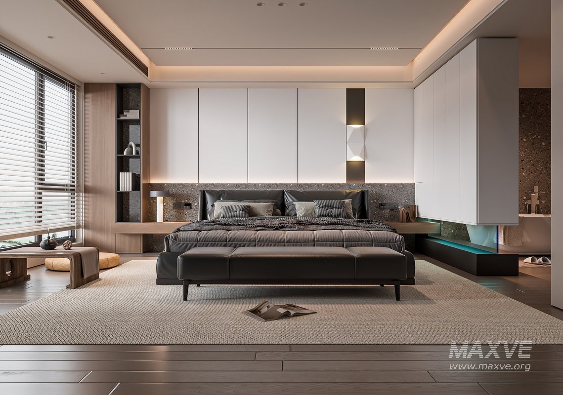 Modern bedroom - Image 1