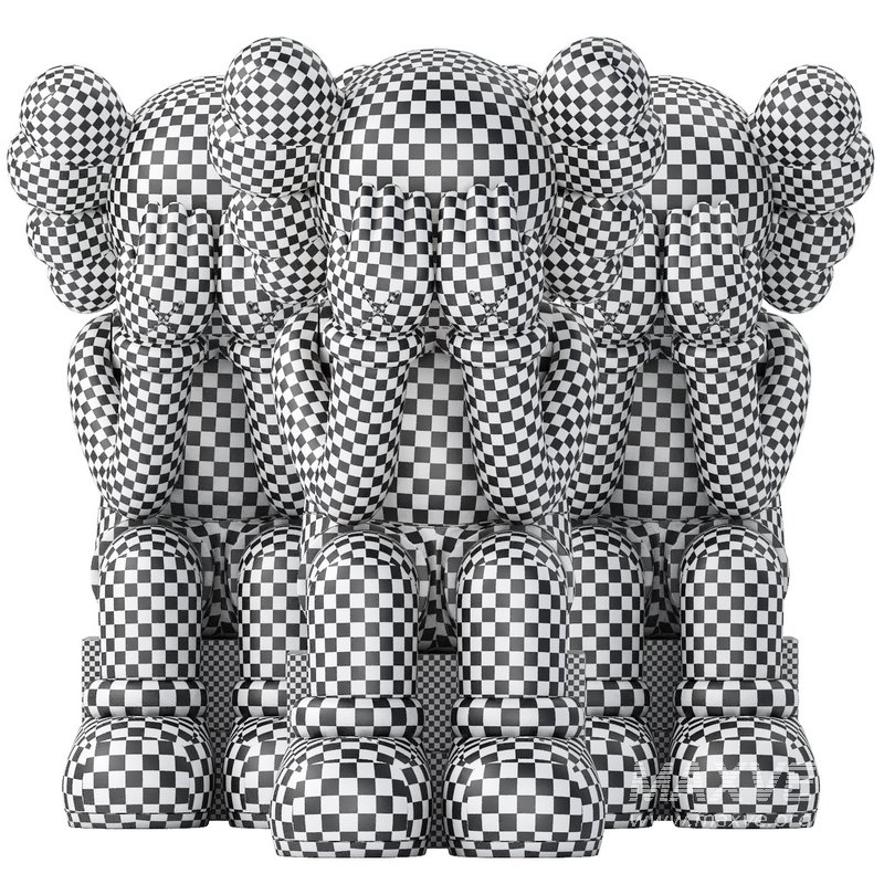 kaws passing through open edition vinyl figure - Image 7