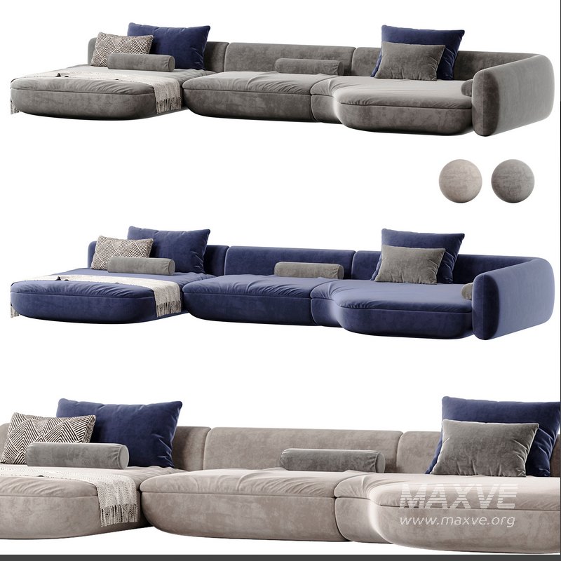 BAXTER MOODBOOK sofa - Image 4