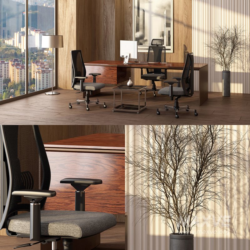 Boss Office Design With Minotti Linha Studio - Image 2