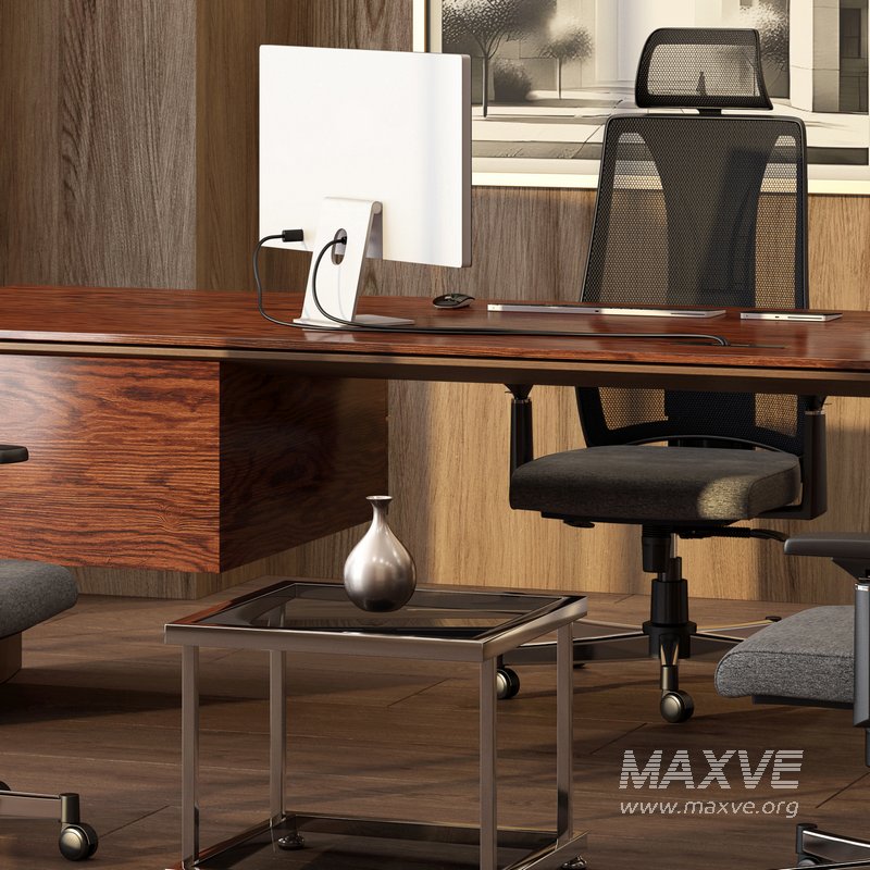 Boss Office Design With Minotti Linha Studio - Image 3