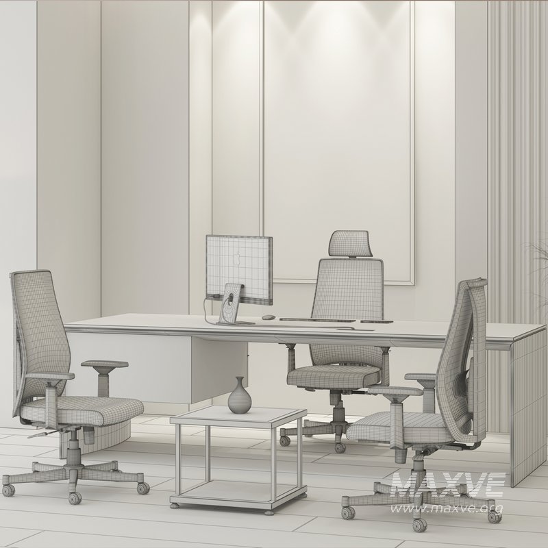 Boss Office Design With Minotti Linha Studio - Image 7