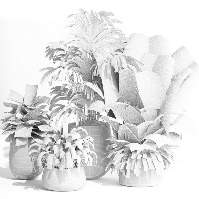 indoor plant set010 collection - Image 5