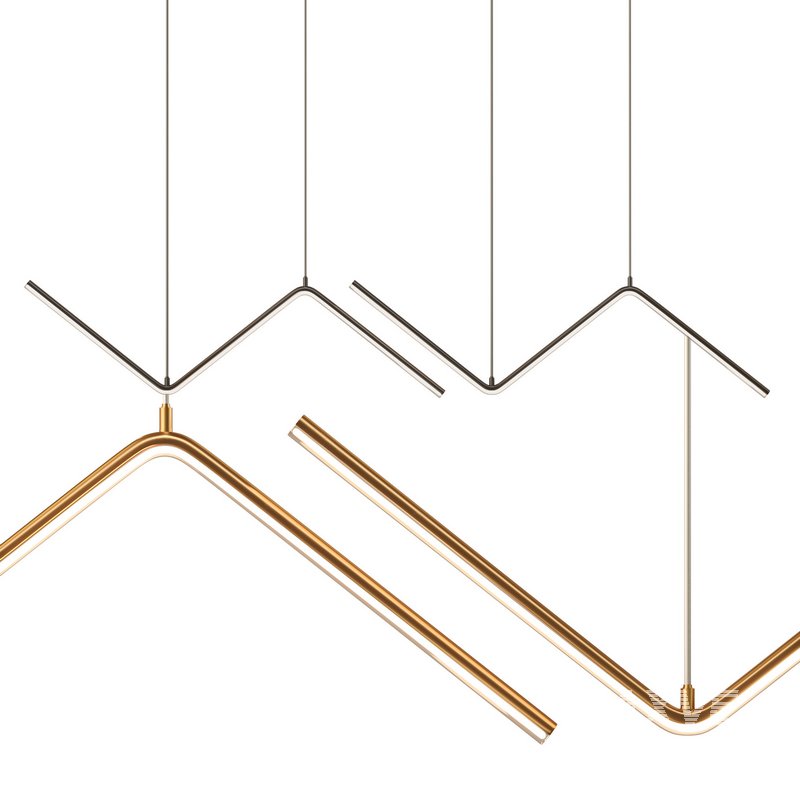 LED Minimalist Chandelier - Image 2