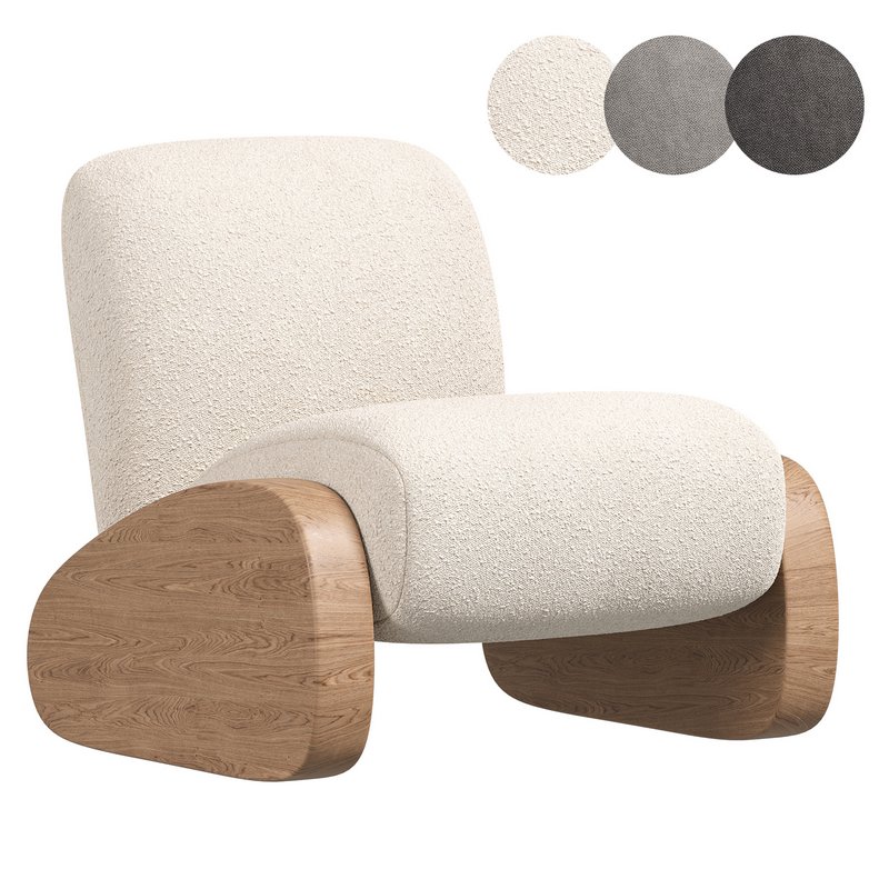 Noah Fabric Chair - Image 1