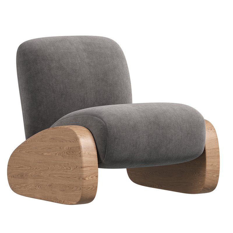 Noah Fabric Chair - Image 3