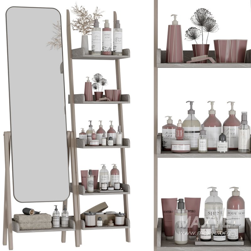Bathroom accessories set 2 - Image 1