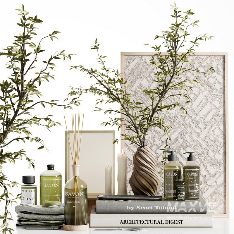 Bathroom accessories set 30 - Image 1