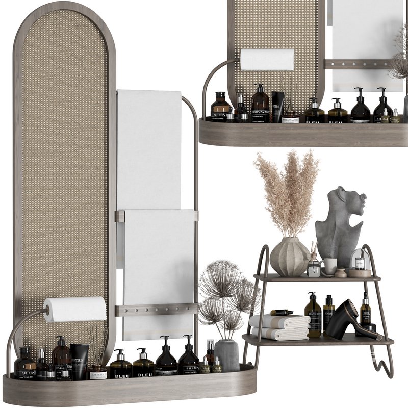 Bathroom accessories set 1 - Image 1