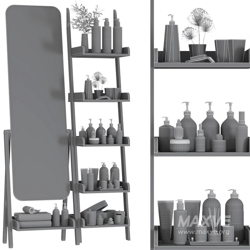 Bathroom accessories set 2 - Image 2