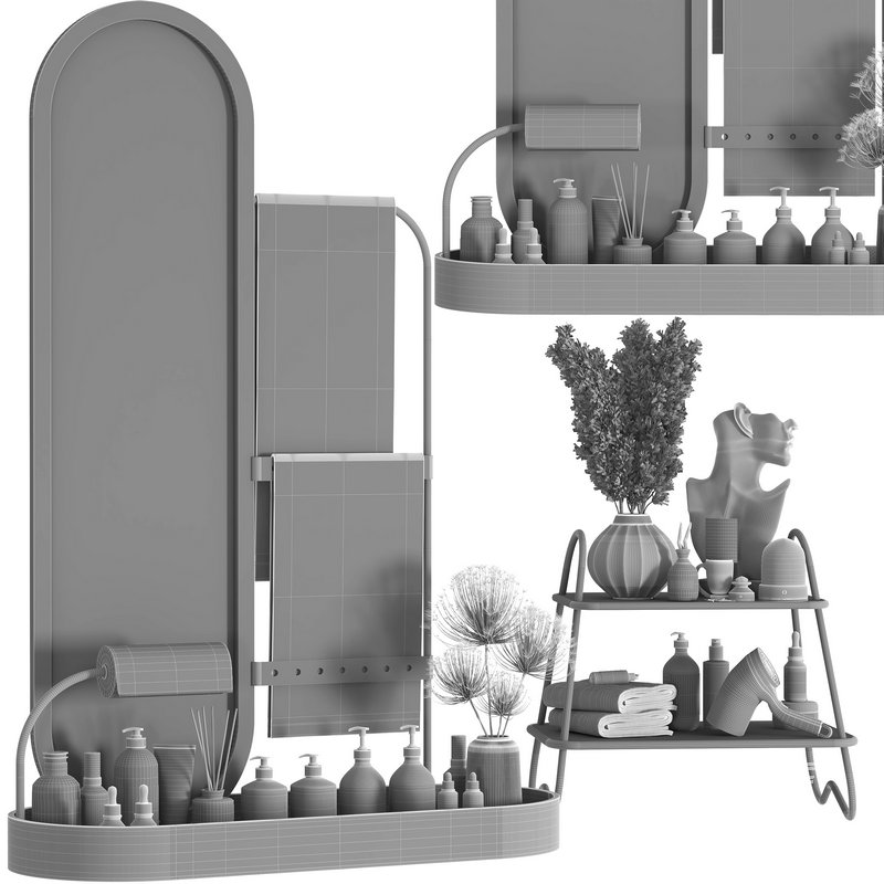 Bathroom accessories set 1 - Image 3