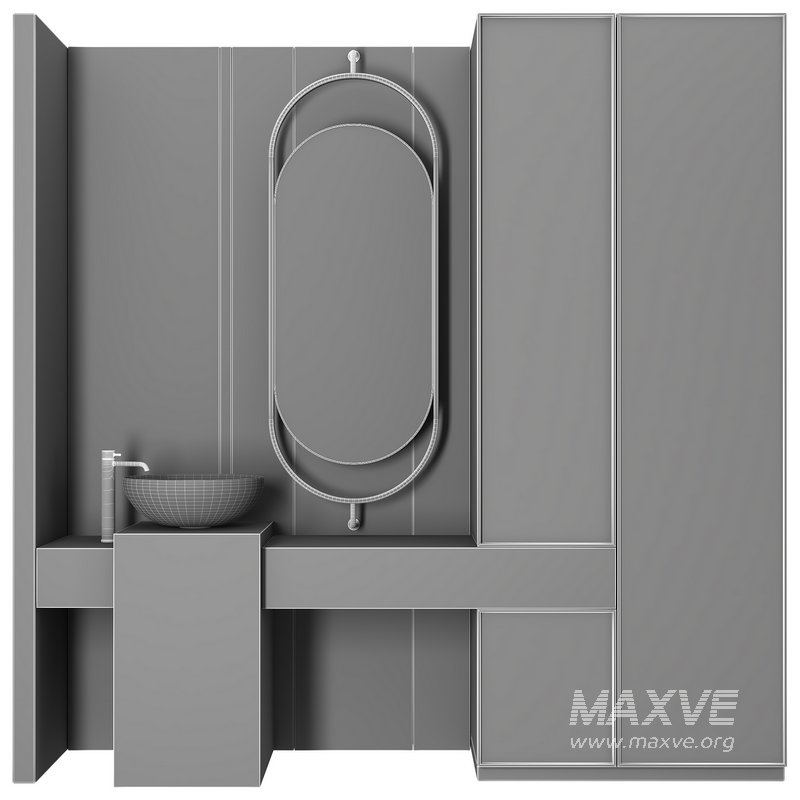 Bathroom Furniture Set 2 - Image 3