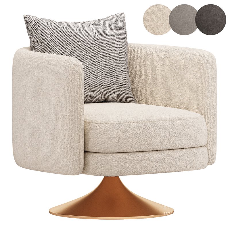 Auburn Swivel Chair - Image 1