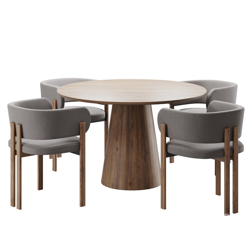 Dinning chair and table154 - Image 6