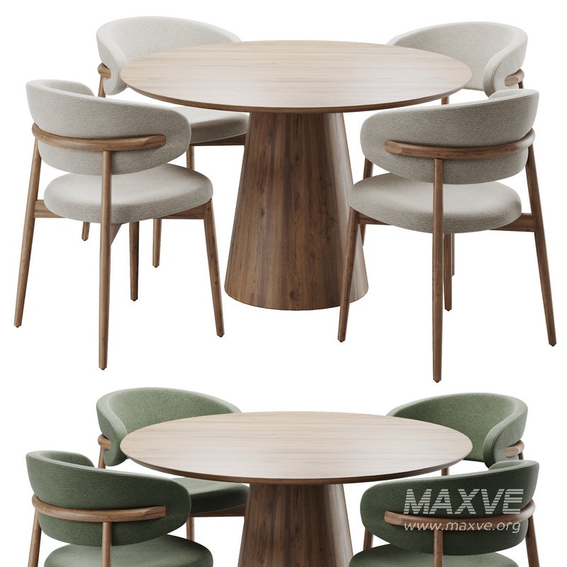 Dinning chair and table155 - Image 1