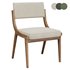 Wood Framed Dining Chair - Thumbnail 1