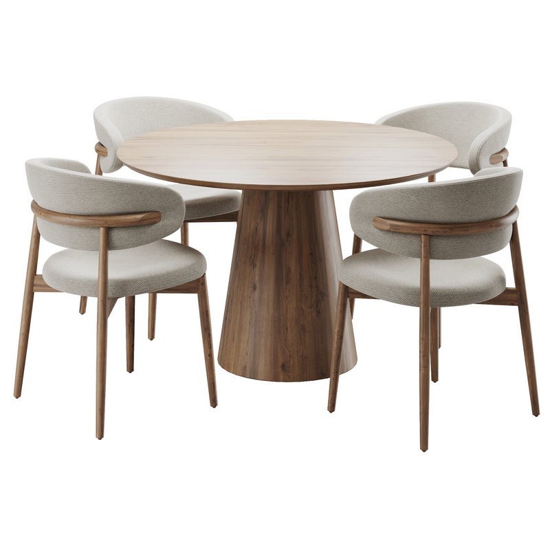 Dinning chair and table155 - Image 2