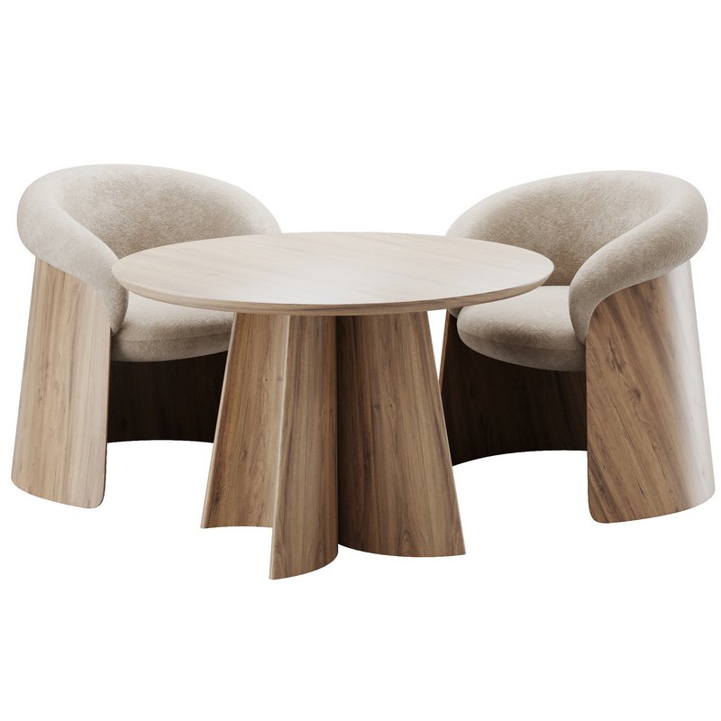 Dinning chair and table148 - Image 2