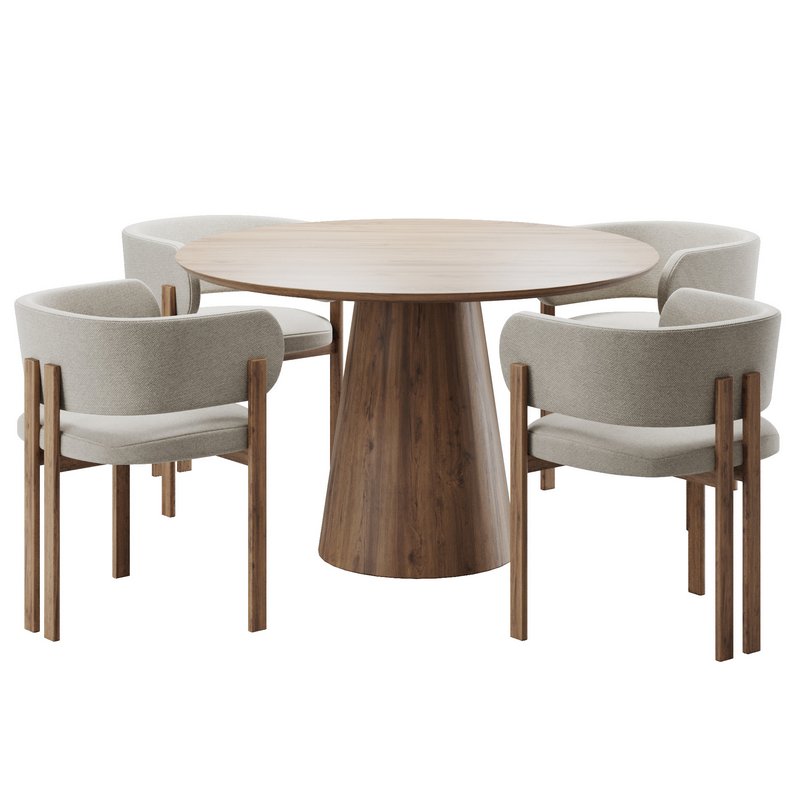 Dinning chair and table154 - Image 2