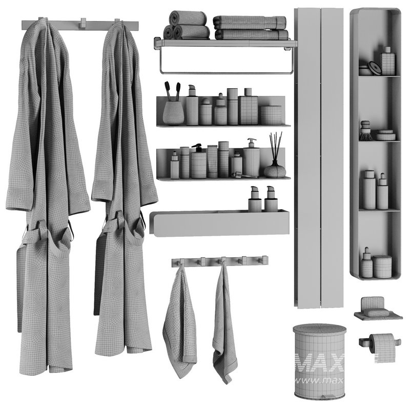 Bathroom accessories SetV33 - Image 3