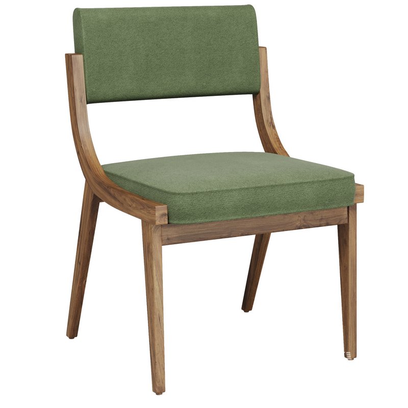 Wood Framed Dining Chair - Image 2