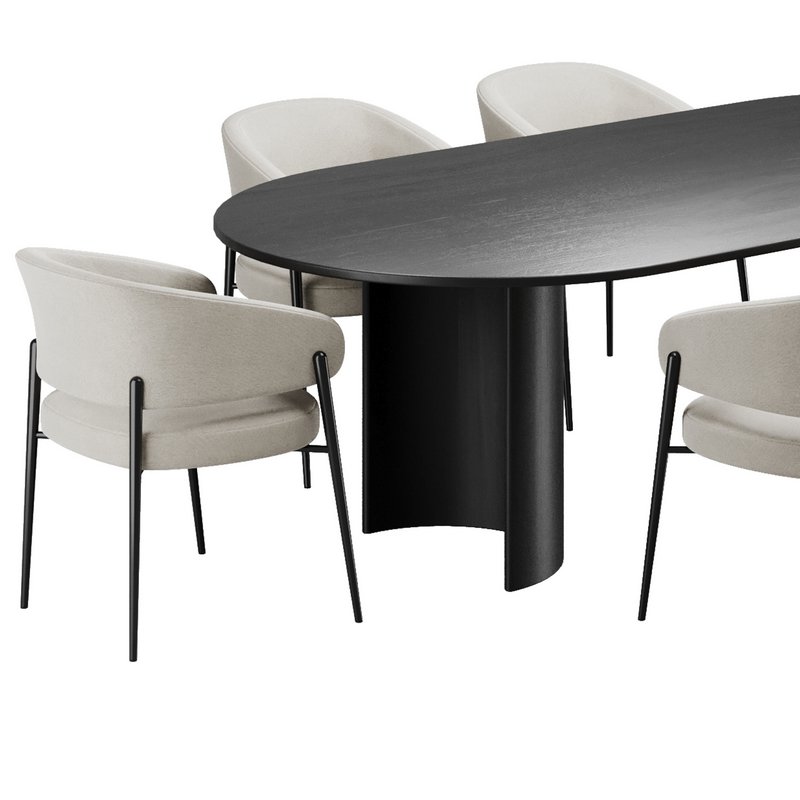 Dinning chair and table157 - Image 6