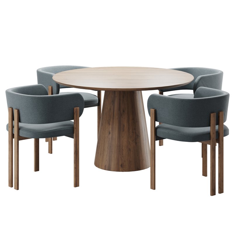 Dinning chair and table154 - Image 5