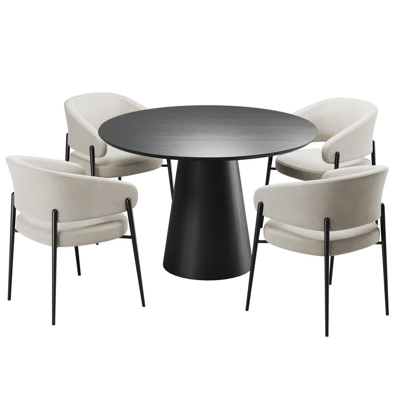 Dinning chair and table158 - Image 5