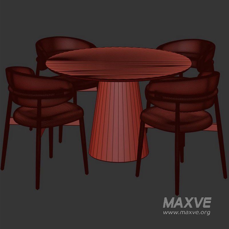 Dinning chair and table155 - Image 5