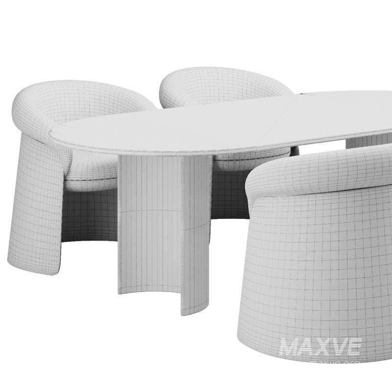 Dinning chair and table149 - Image 5