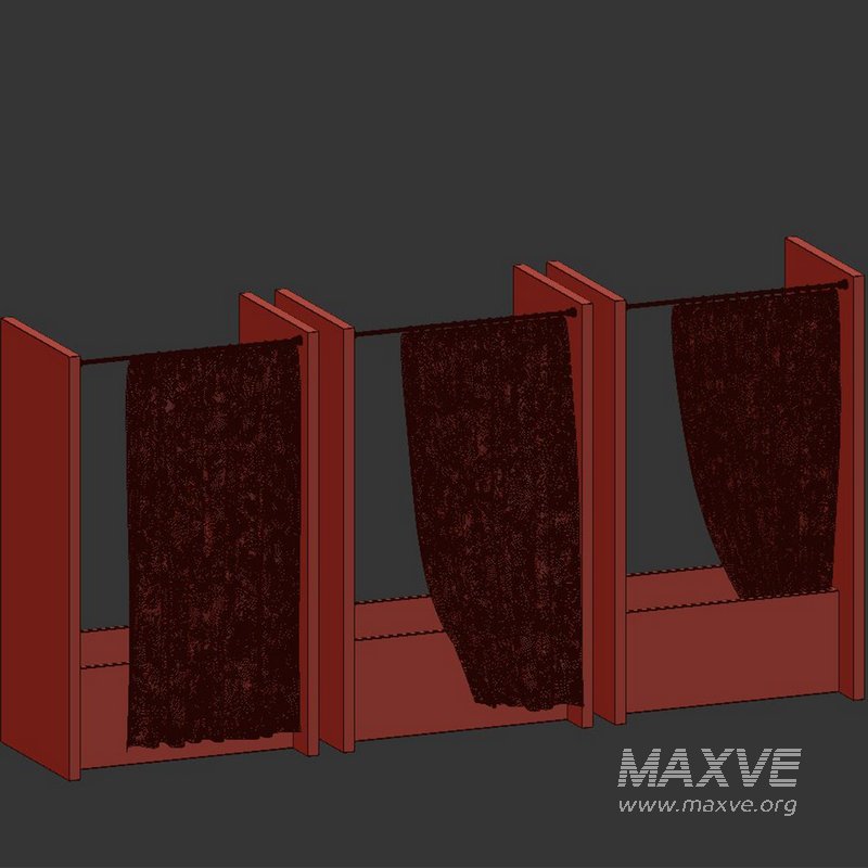 Bathroom Curtain 3 Set - Image 5