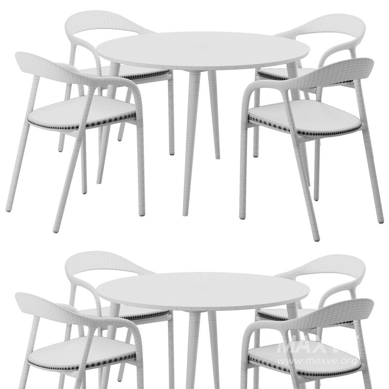 Dinning chair and table156 - Image 6