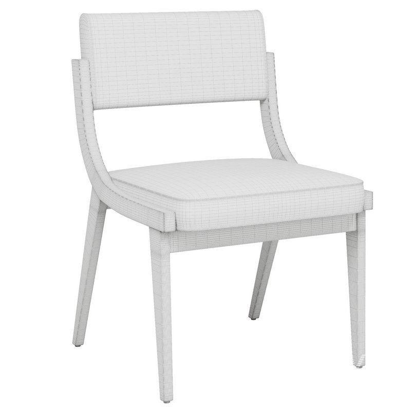 Wood Framed Dining Chair - Image 5