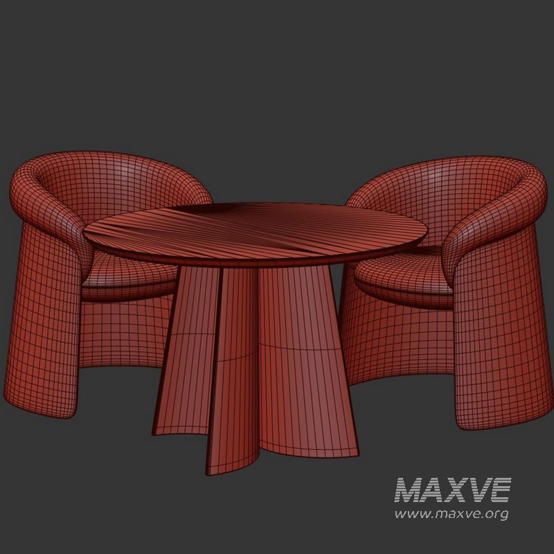 Dinning chair and table148 - Image 5