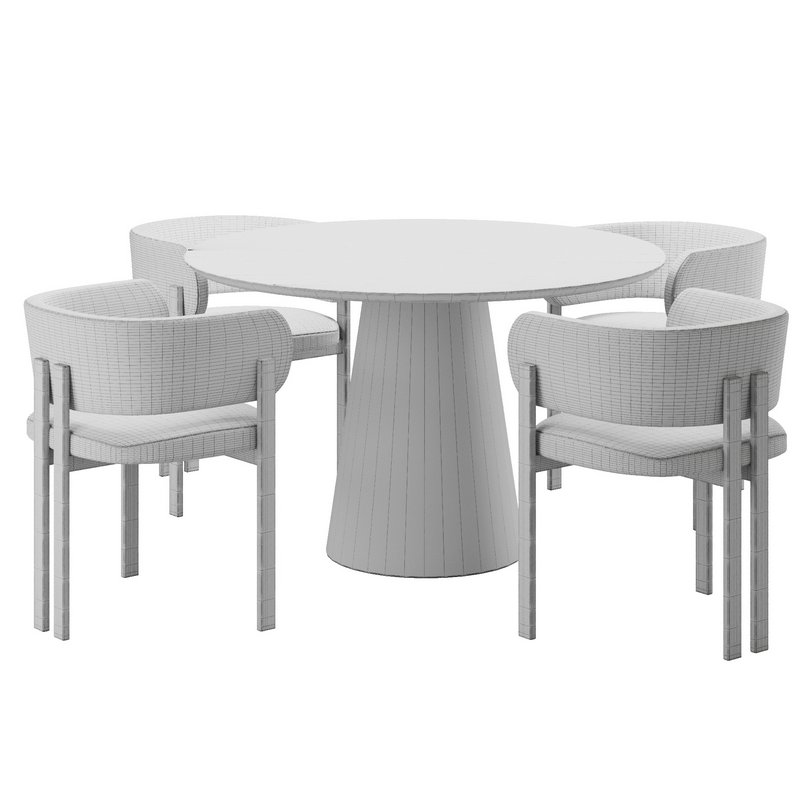 Dinning chair and table154 - Image 7