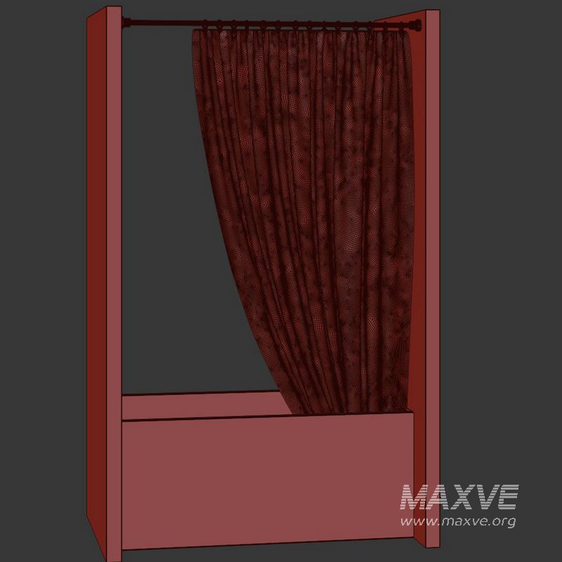 Bathroom Curtain 3 Set - Image 6