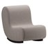 SIMPLE Rocking modular fabric armchair - Thumbnail 1