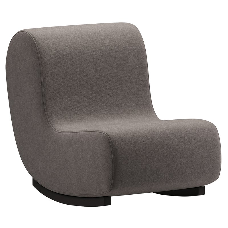 SIMPLE Rocking modular fabric armchair - Image 2